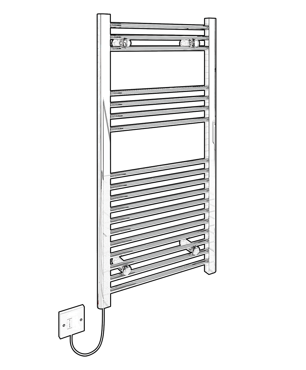 1000x1211 Electric Ladder Sketch - Ladder Sketch