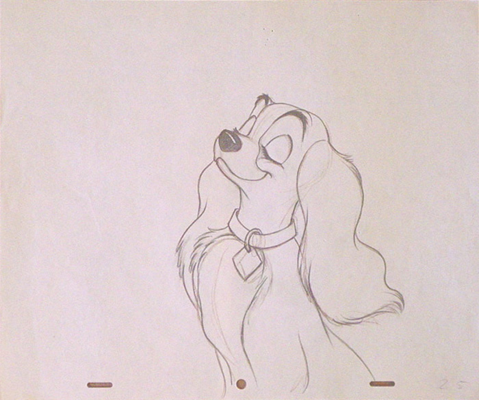 700x584 Latt Source Fan News 102111 Lady Amp The Tramp - Lady And The Tramp Sketch