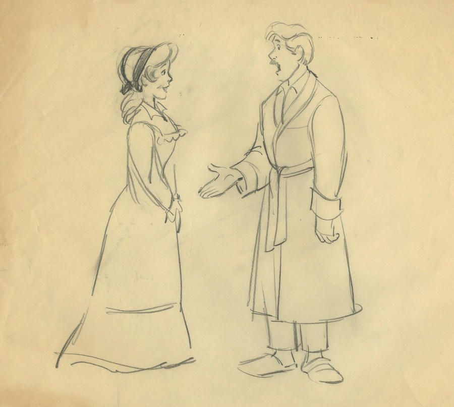 900x807 Lady And The Tramp Design Sketch - Lady And The Tramp Sketch