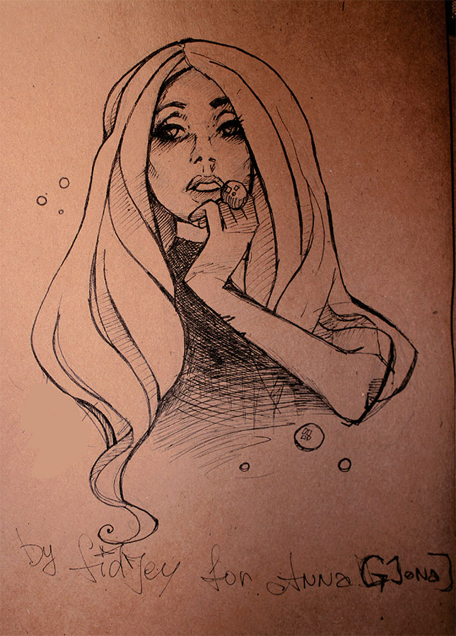 645x900 Lady Gaga Sketch By Mirabillisfuture - Lady Gaga Sketch