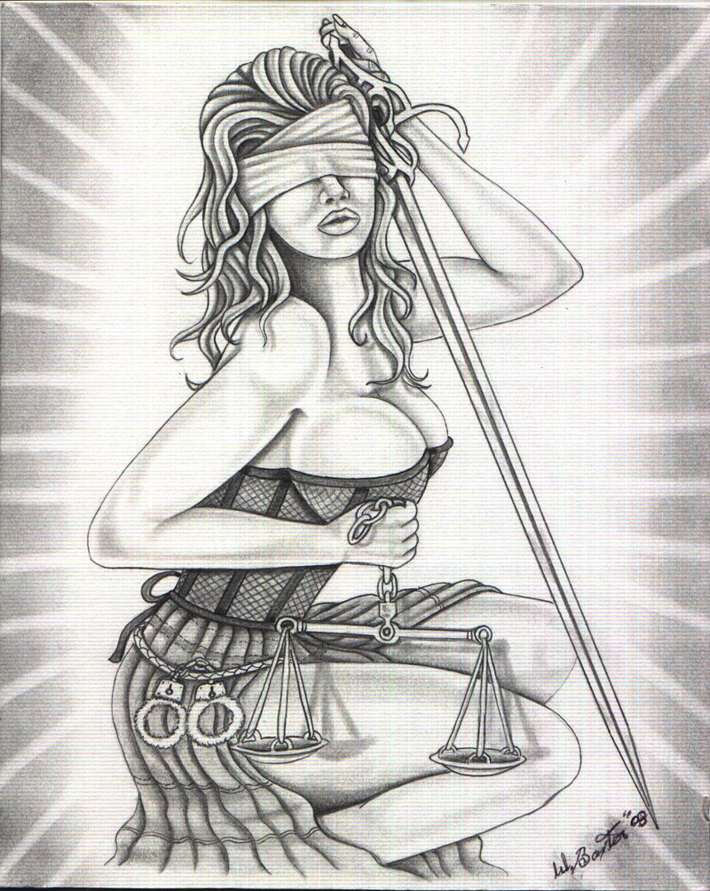 800x1003 Lady Justice - Lady Justice Sketch