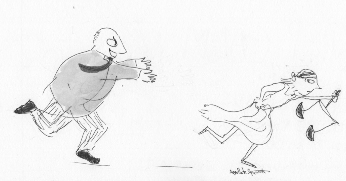 1375x721 Stalkers Of Lady Justice Appellate Squawk - Lady Justice Sketch