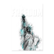 190x190 Freedom - Lady Liberty Sketch