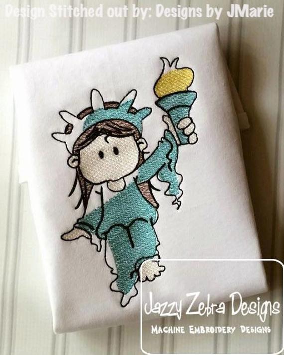 570x711 Lady Liberty Sketch Embroidery Design 4th Of July Sketch Etsy - Lady Liberty Sketch