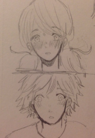 320x466 More Miraculous Ladybug Sketches That Are Very Low Quality Cries - Ladybug Sketch