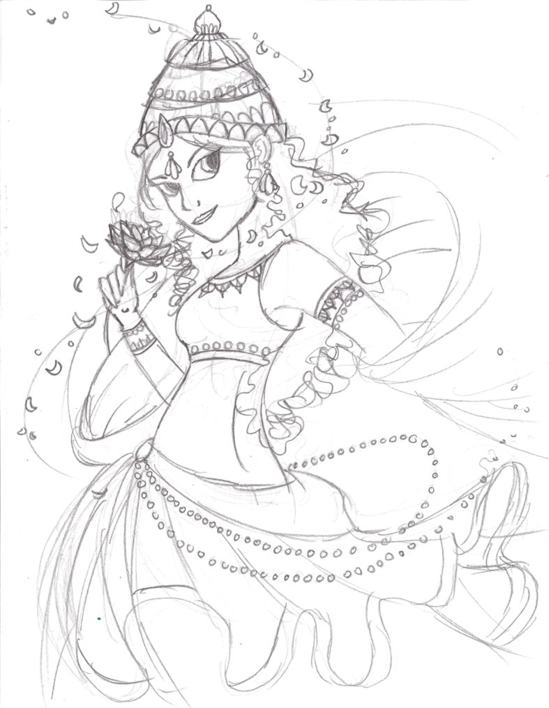 787x1014 Lakshmi By Star Sketches - Lakshmi Sketch