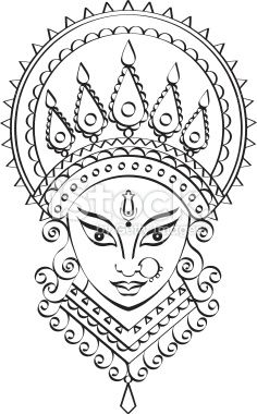 236x380 Lakshmi Drawing - Lakshmi Sketch