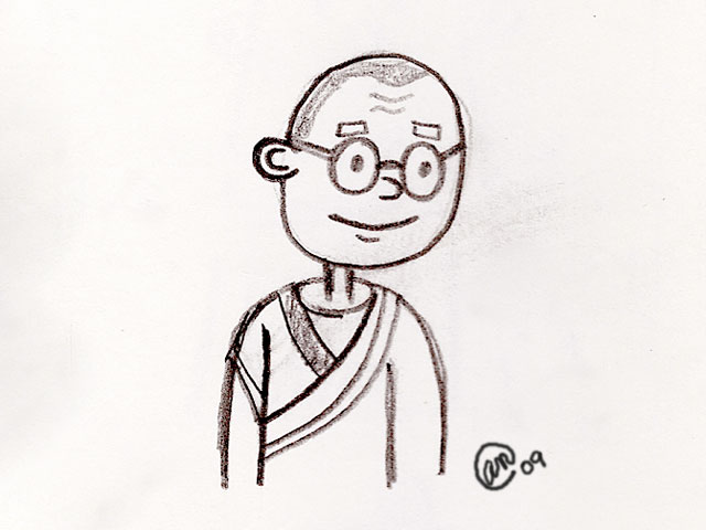 640x480 Andy Andy Mcnally - Lama Sketch