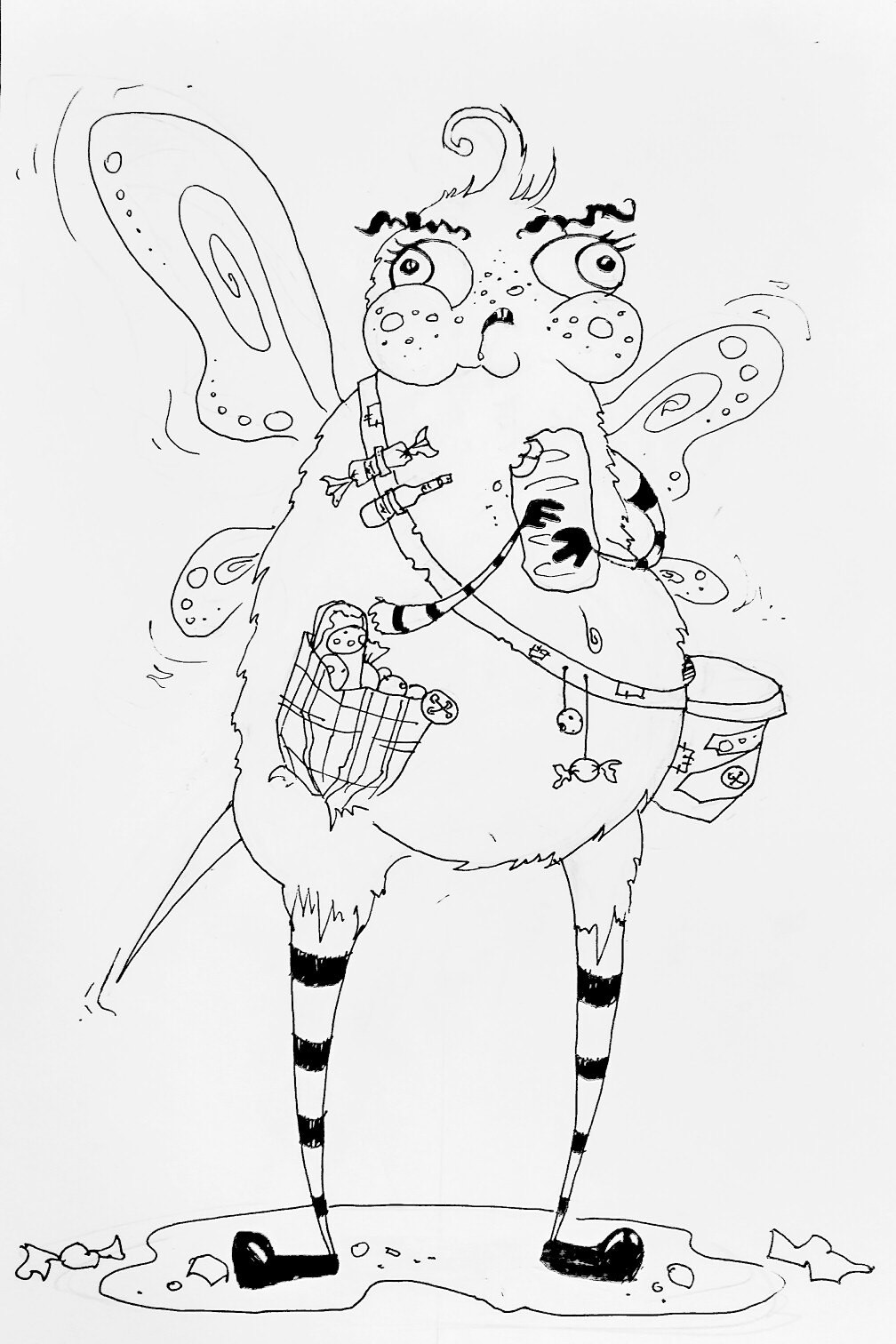 1008x1512 Nastya Lama - Lama Sketch