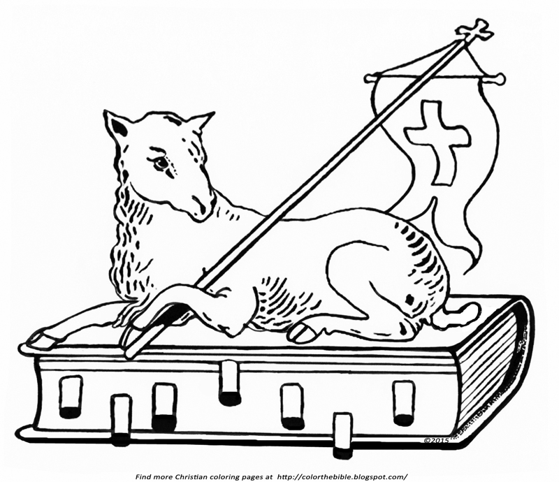 800x690 Lamb Of God Coloring Pages - Lamb Of God Sketch