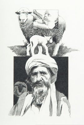 269x400 Monday The Lamb Of God Sabbath School Net - Lamb Of God Sketch