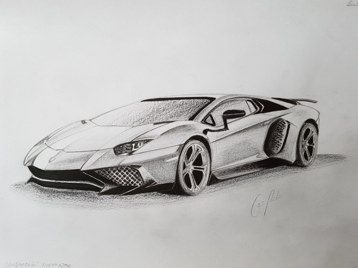 Aventador Sketch at Explore collection