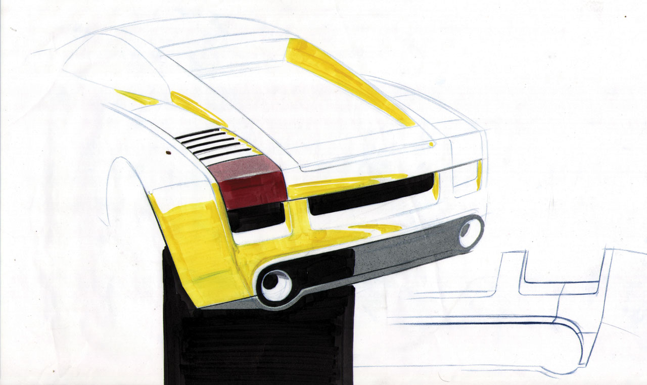 1280x762 Lamborghini Gallardo Design Sketch 04 Supercar Sketches - Lamborghini Gallardo Sketch