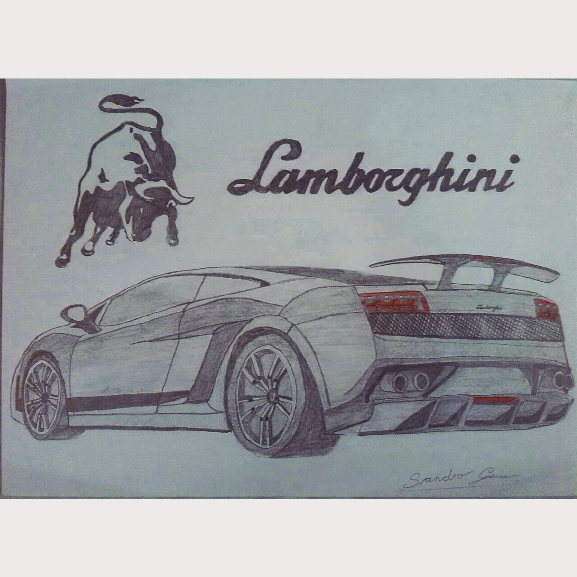 1918x1918 Lamborghini Gallardo Sketch Drawings Amp Sketches - Lamborghini Gallardo Sketch