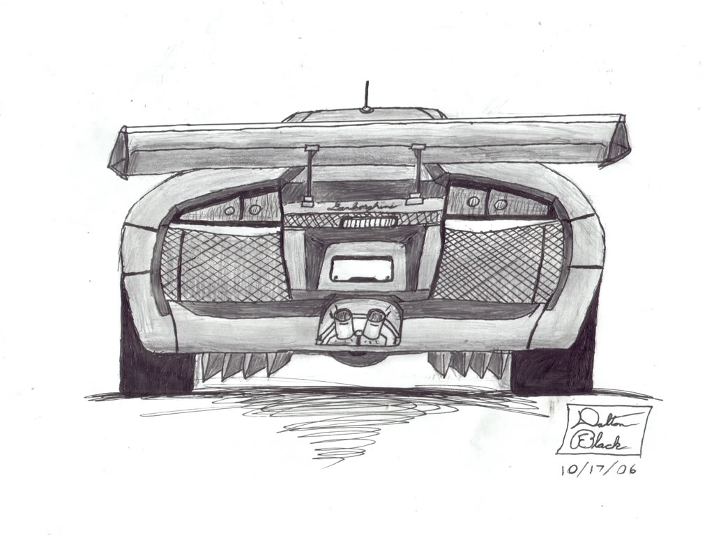 1024x768 Lamborghini Sketch - Lamborghini Sketch