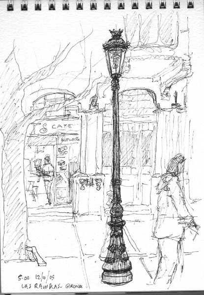 415x600 A Sketch A Day [Archive] - Lamp Post Sketch