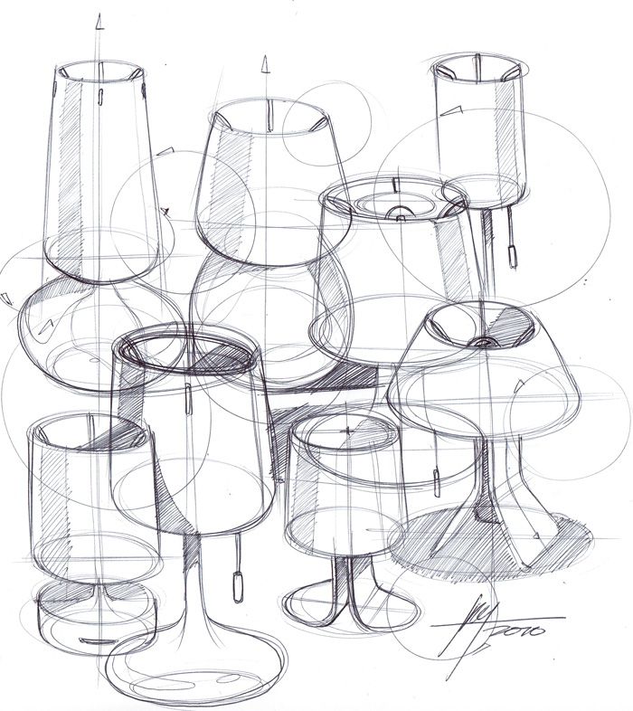 Lamp Sketch at Explore collection of Lamp Sketch