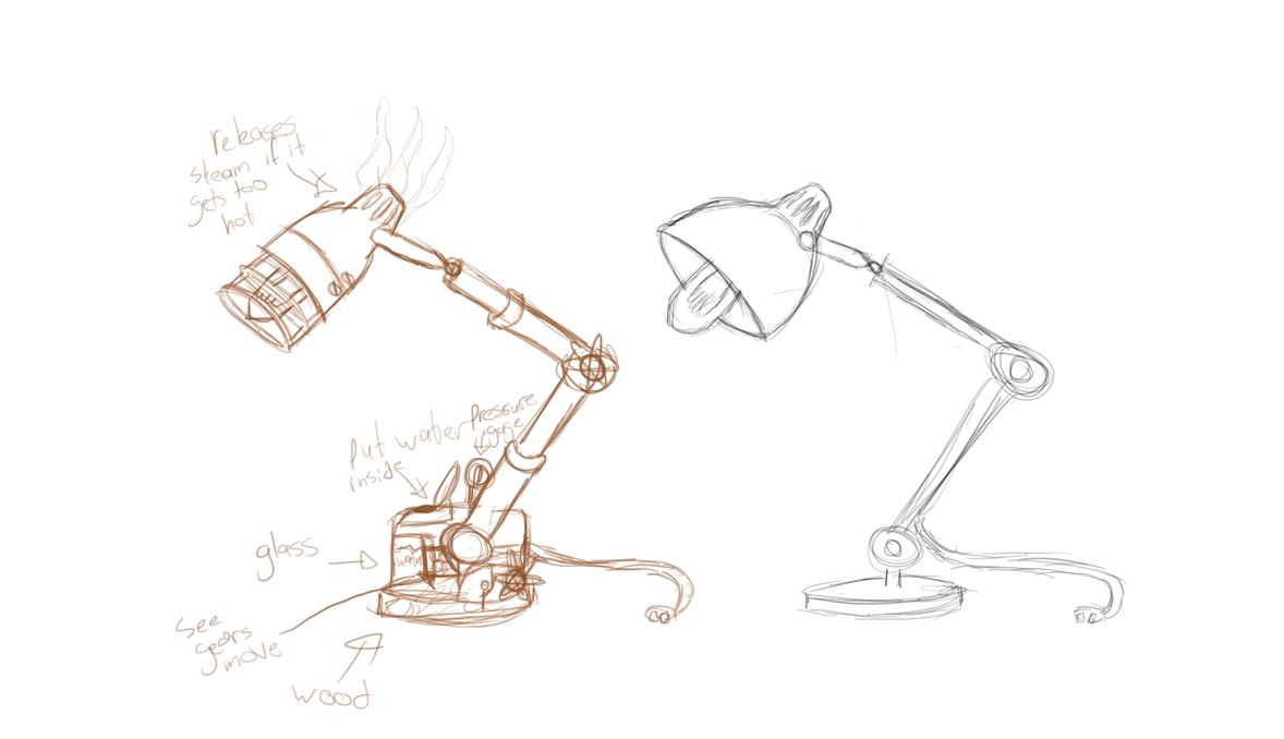 1178x678 Steampunk Lamp Sketch By Crazymelimelo - Lamp Sketch