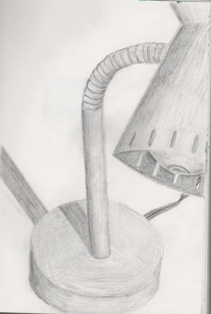 732x1091 Lamp Sketch By Stecker - Lamp Sketch