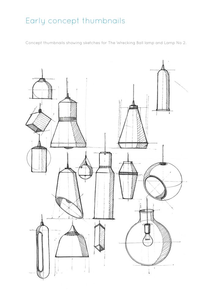 700x990 I Highly Like This Clean And Technical Style. - Lamp Sketch