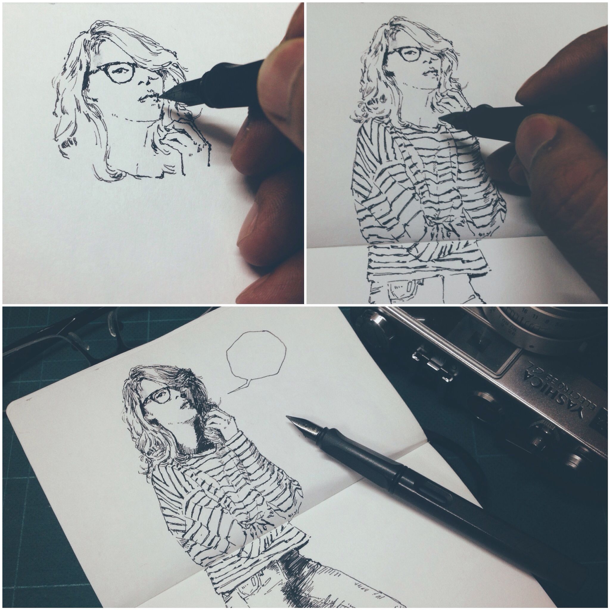 2048x2048 Sketch - Lamy Safari Sketching