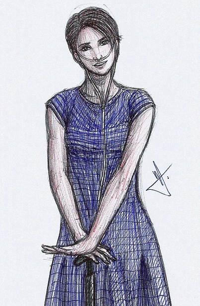 403x616 Hazel Grace Lancaster Sketch By Rodwolf - Lancaster Sketch