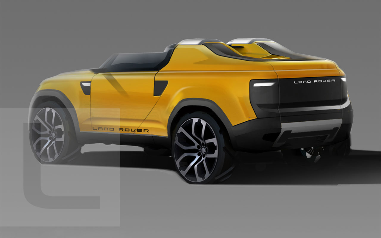 1280x800 2011 Land Rover Dc100 - Land Rover Sketch