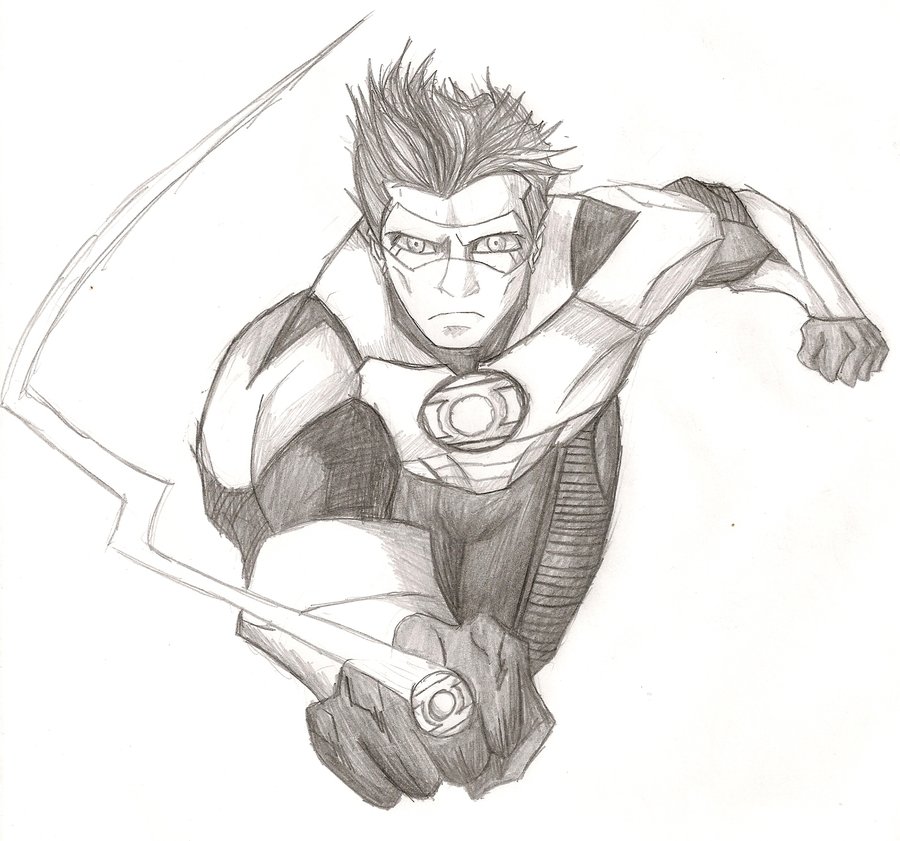 900x841 Green Lantern Ih Sketch By Ihcomicshq - Lantern Sketch