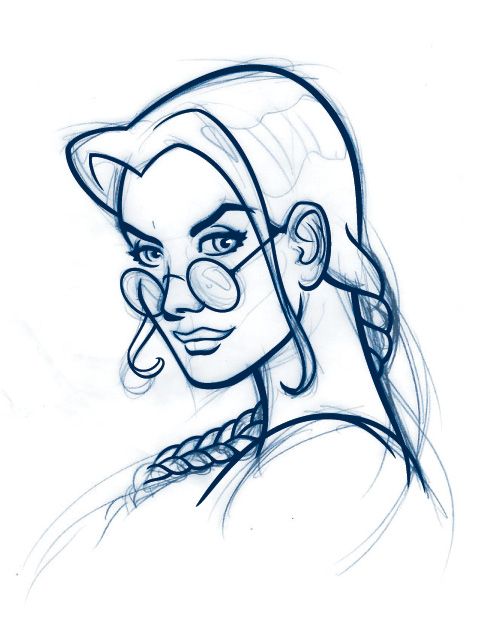 501x632 Lara Croft Sketch By On @ - Lara Croft Sketch