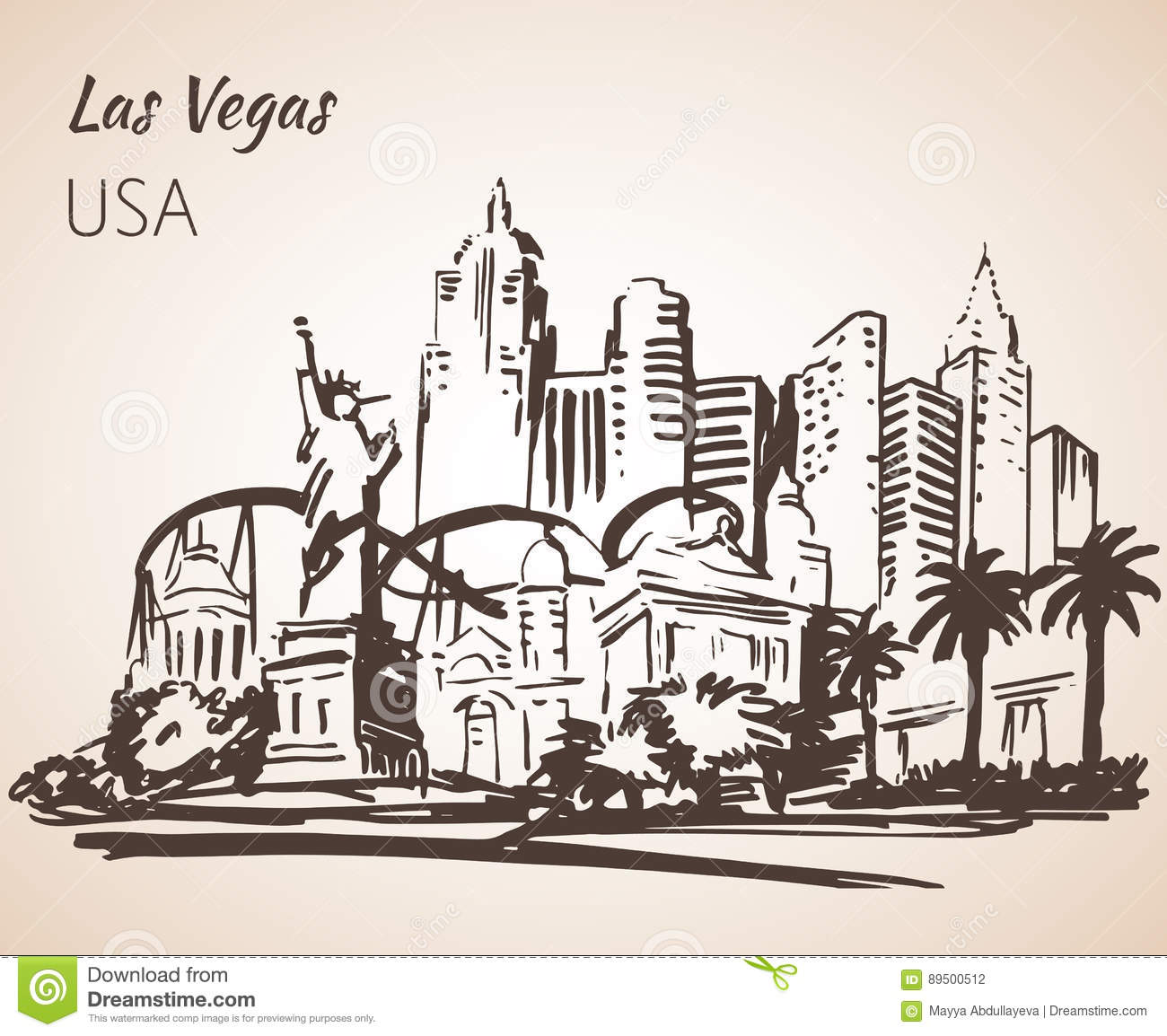 1300x1154 15 Las Vegas Clipart Sketch For Free Download On Mbtskoudsalg - Las Vegas Skyline Sketch
