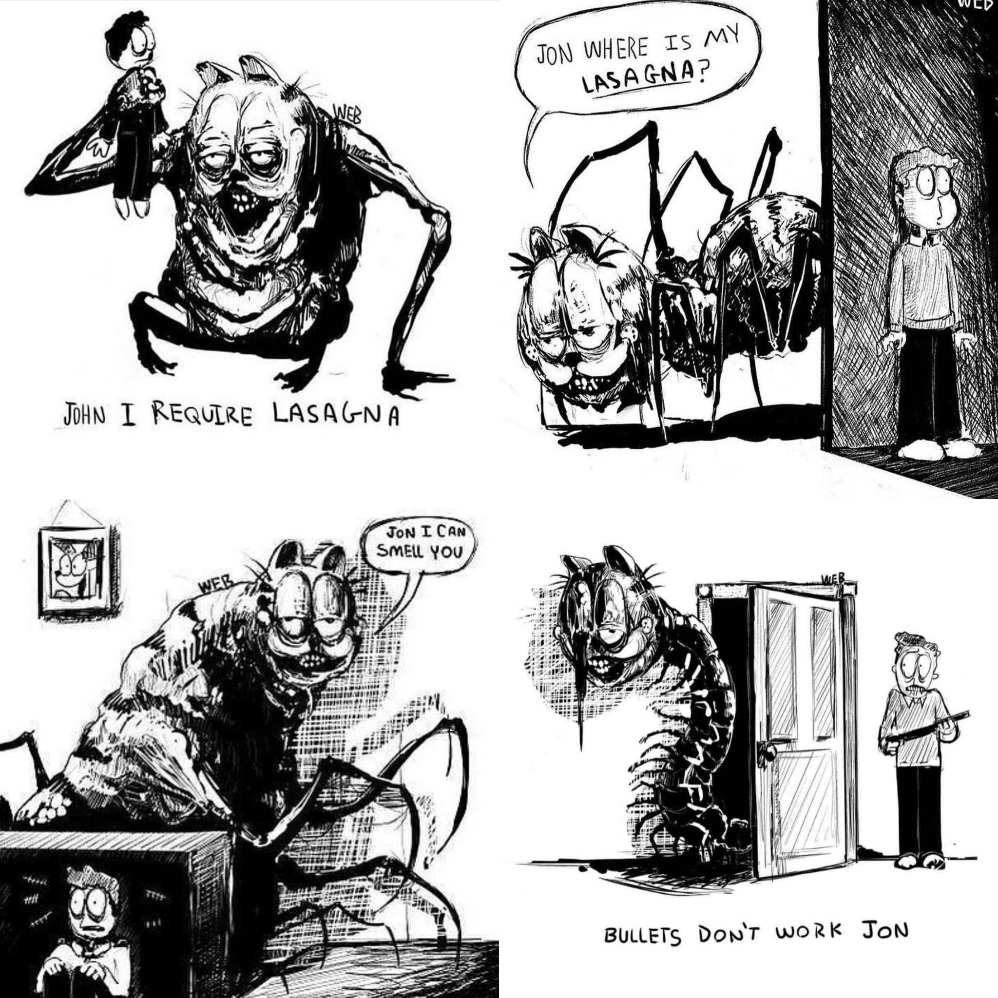 2048x2048 It Requires Lasagna Pewdiepiesubmissions - Lasagna Sketch