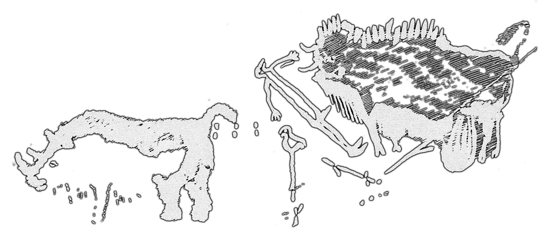 1100x466 Archaic Visions - Lascaux Sketch