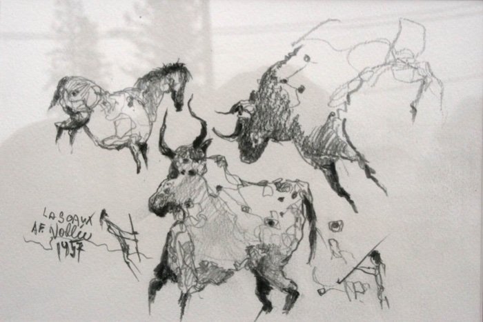 700x467 Lascaux Sketch (A 29) - Lascaux Sketch