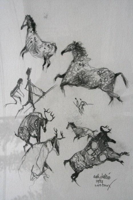 466x700 Lascaux Sketch (A 30) - Lascaux Sketch
