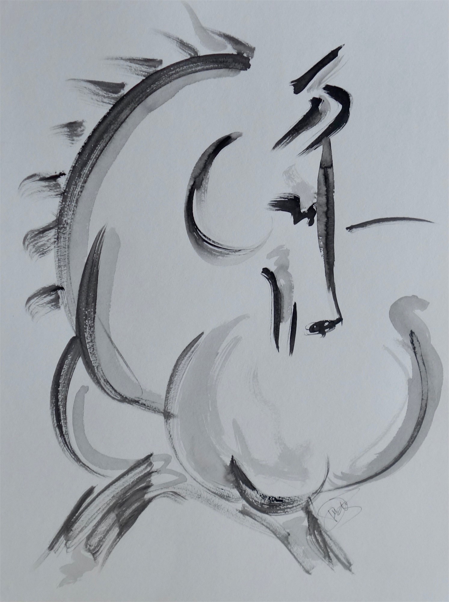 1493x2000 The Lascaux Collection Ix By Donna Bernstein Artcloud - Lascaux Sketch