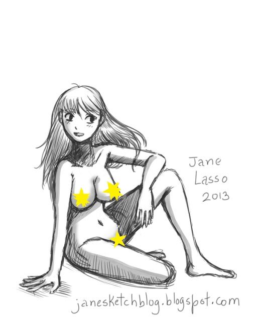 512x640 Sketch 15 De Febrero Dibujos Y Sketches De Jane Lasso Sketches - Lasso Sketch