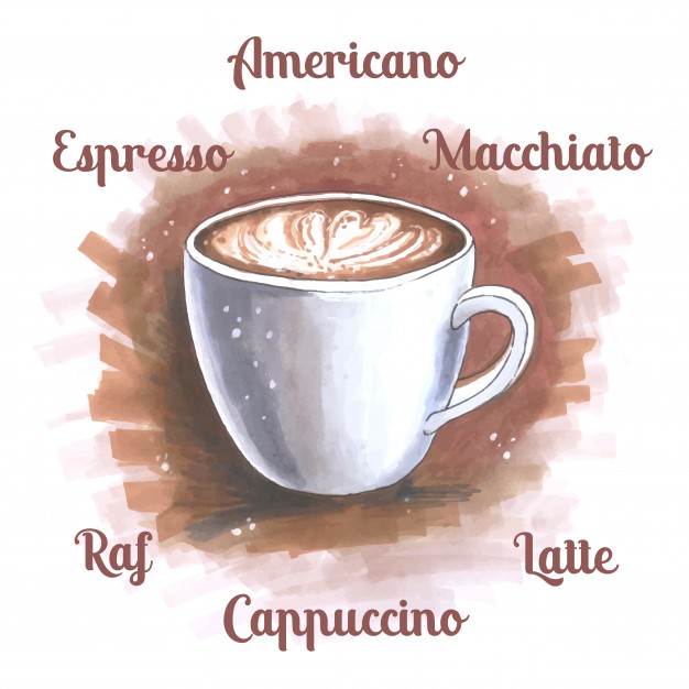 626x626 Latte Macchiato Vectors, Photos And Psd Files Free Download - Latte Sketch