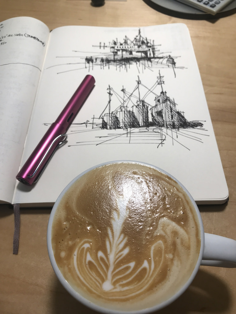 768x1024 Latte And Sketch Sketchy G - Latte Sketch