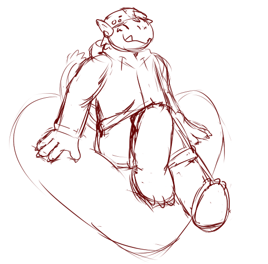 532x524 Latte Sketch Weasyl - Latte Sketch