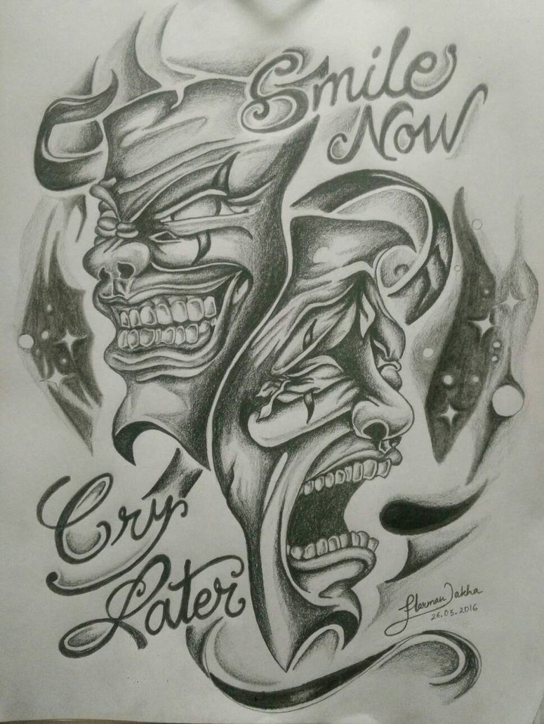 775x1031 Gallery Smile Now Cry Later, - Laugh Now Cry Later Sketches
