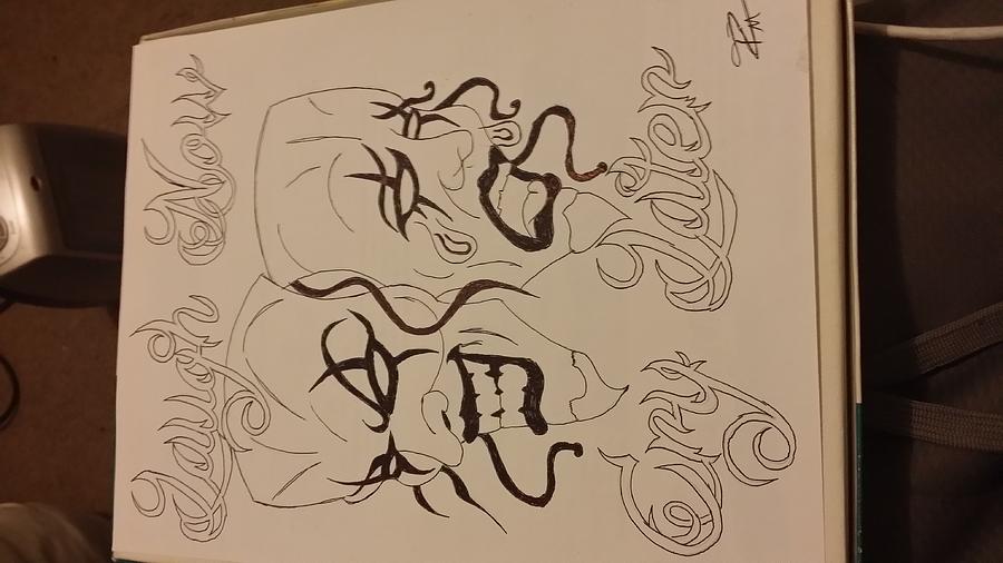 900x506 Laugh Now Cry Later Drawing By Torrin Marion - Laugh Now Cry Later Sketches