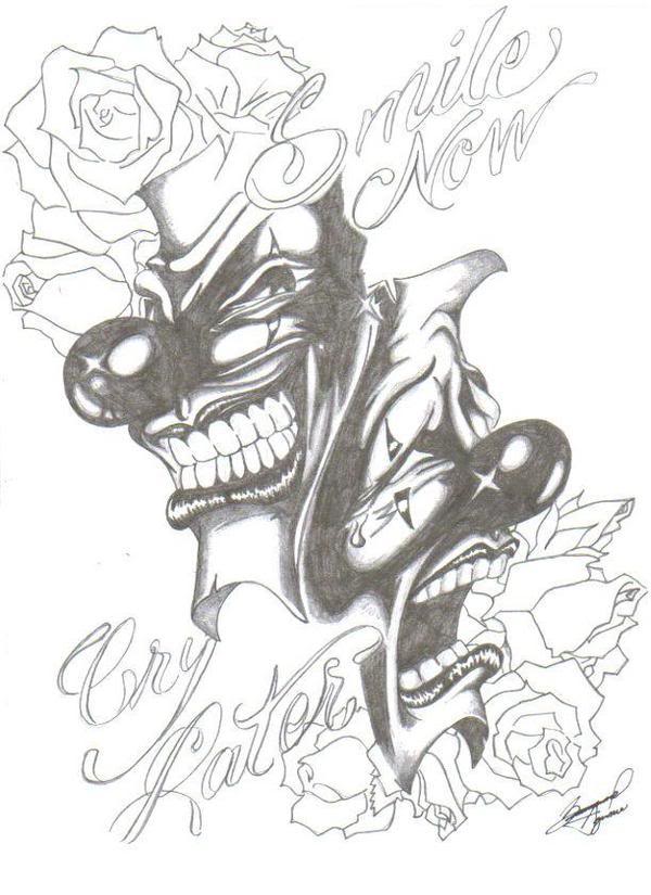 600x825 Laugh Now Cry Later Clipart - Laugh Now Cry Later Sketches