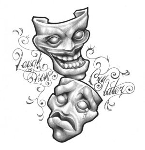300x310 Dragon Tattoo Tattoo Designs Laugh Now Cry Later - Laugh Now Cry Later Sketches