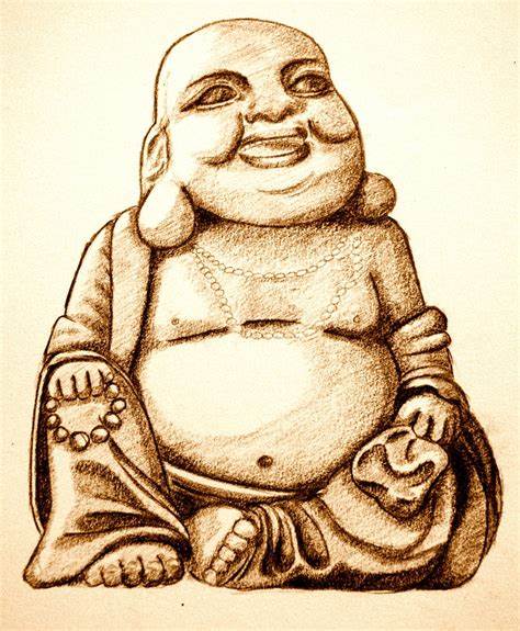 474x575 Laughing Buddha Drawing. Dolce Guevara Laughing Buddha - Laughing Buddha Sketch