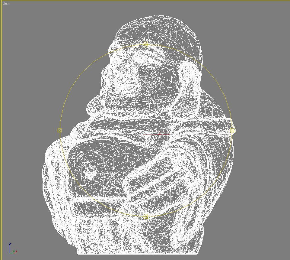 961x860 Laughing Buddha Statue 3d Cgtrader - Laughing Buddha Sketch