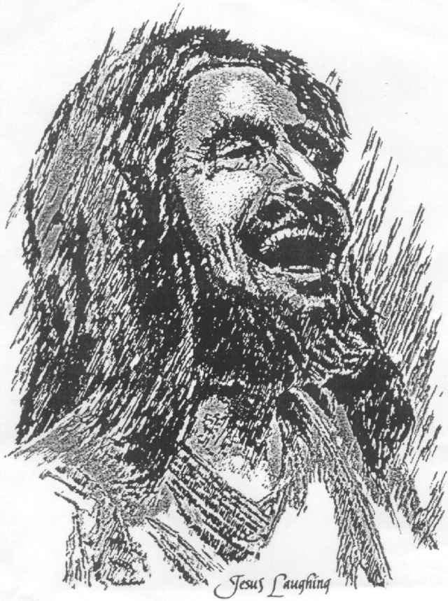 Laughing Jesus Sketch at PaintingValley.com | Explore collection of ...