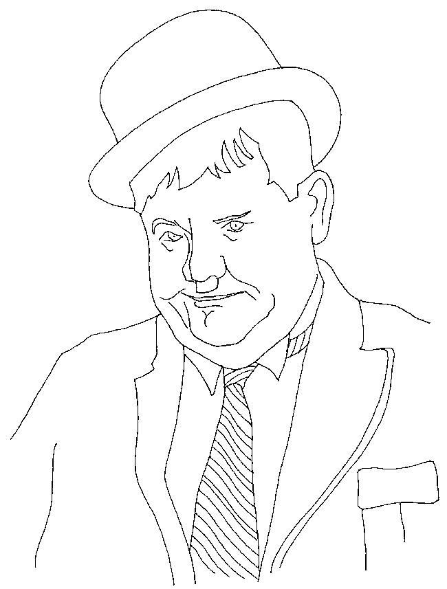 Laurel And Hardy Sketch at PaintingValley.com | Explore collection of ...