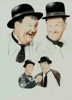 236x328 The 73 Best Laurel And Hardy Original Pencil Drawing, Only - Laurel And Hardy Sketch