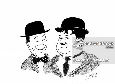400x290 Laurel And Hardy Cartoons And Comics - Laurel And Hardy Sketch