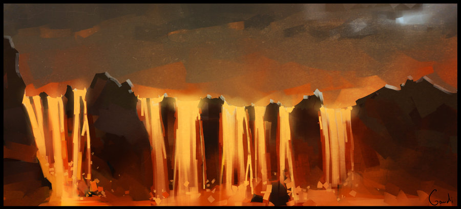 900x409 Lava Sketch By Gaudibuendia - Lava Sketch
